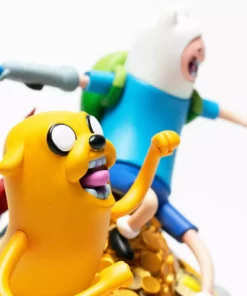 Mondo Toys Adventure Time Statue - Jake And Finn - Exclusive Version