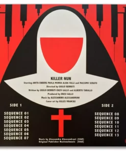 Alessandro Alessandroni Killer Nun Original Motion Picture Soundtrack LP 5 Alessandro Alessandroni Killer Nun Original Motion Picture Soundtrack LP