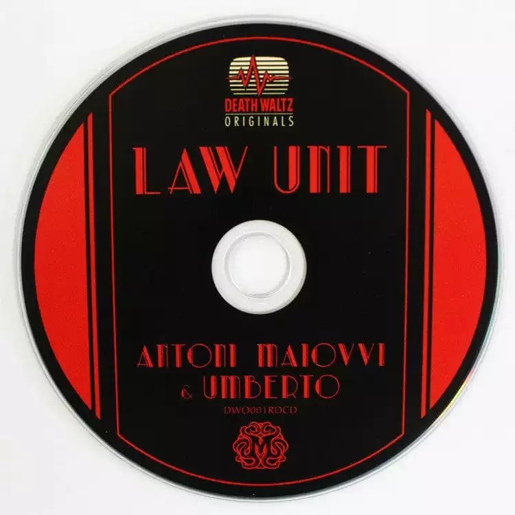 Umberto & Antoni Maiovvi Law Unit CD (Death Waltz Originals) 2 Umberto & Antoni Maiovvi Law Unit CD (Death Waltz Originals)