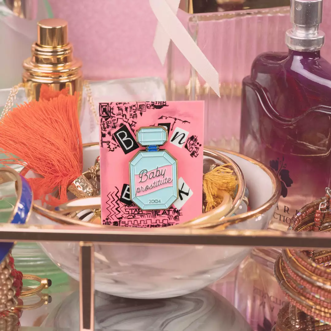 Isa D'Aniello Mean Girls – "Baby Prostitute" Enamel Pin 2 Isa D'Aniello Mean Girls – "Baby Prostitute" Enamel Pin