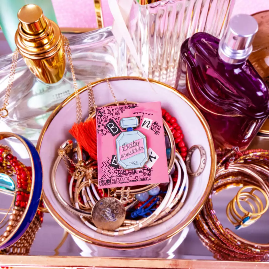 Isa D'Aniello Mean Girls – "Baby Prostitute" Enamel Pin 5 Isa D'Aniello Mean Girls – "Baby Prostitute" Enamel Pin