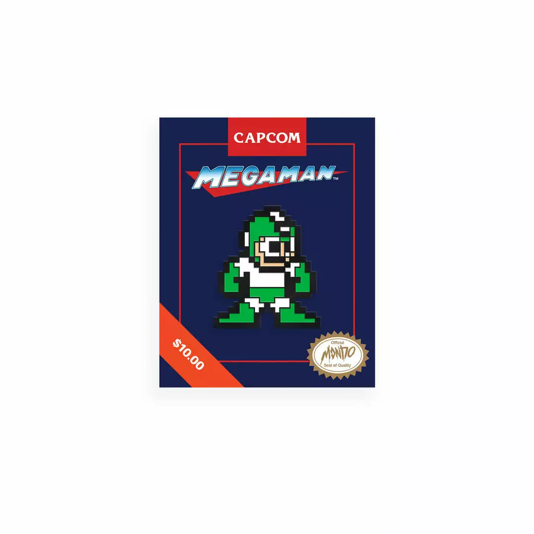 Mondo Mega Man Leaf Shield 3-Pin Set 5 Mondo Mega Man Leaf Shield 3-Pin Set