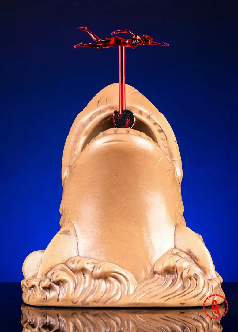 Mondo Jaws – Bruce The Shark Tiki Mug (Don't Go In The Water Variant) Tikis 2 Mondo Jaws – Bruce The Shark Tiki Mug (Don't Go In The Water Variant) Tikis