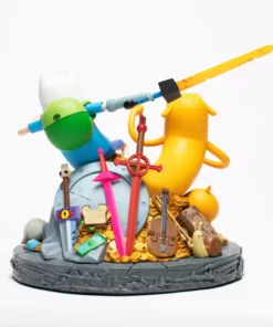 Mondo Adventure Time Statue - Jake And Finn - Regular Version Toys
