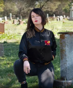 Tuesday Bassen Buffy The Vampire Slayer Satin Jacket