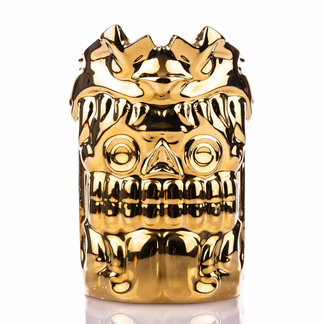 Urban Aztec Tikis Mouth Of The Serpent Designer Series Tiki Mug (Aztec Gold) 1 Urban Aztec Tikis Mouth Of The Serpent Designer Series Tiki Mug (Aztec Gold)