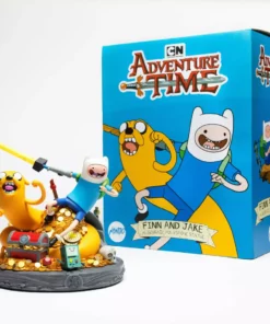 Mondo Toys Adventure Time Statue - Jake And Finn - Exclusive Version