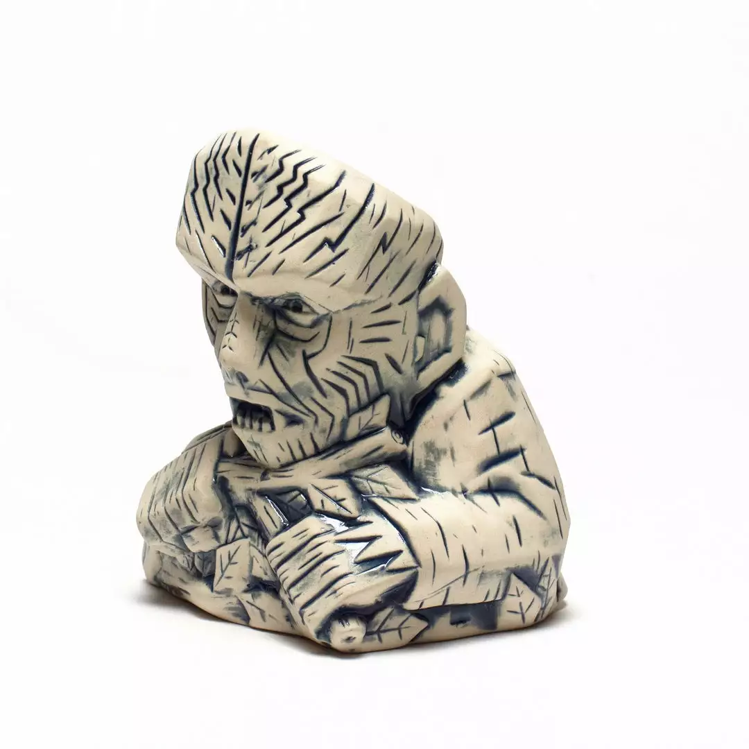 Mondo Tikis The Wolfman Tiki Mug - Full Moon Variant 3 Mondo Tikis The Wolfman Tiki Mug - Full Moon Variant
